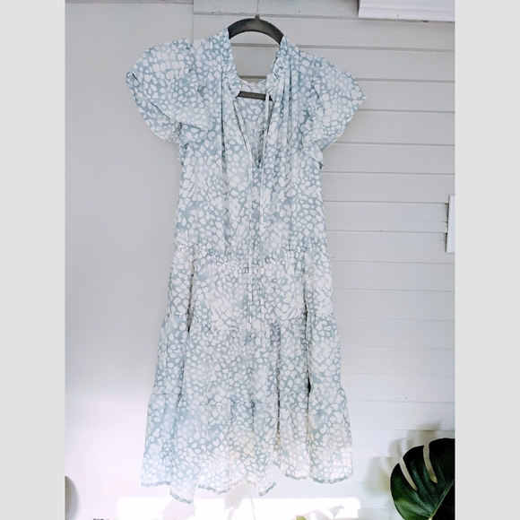 Blu Pepper Blue Dress - Picture 2 of 5